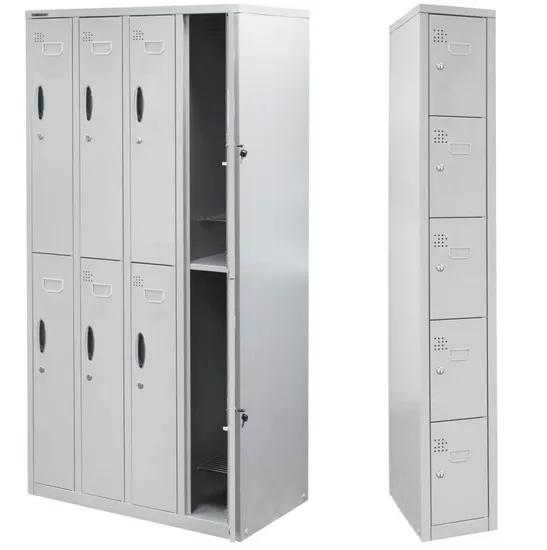 High Quality Modern Design Steel Stainless Locker with Factory Direct Price Steel Storage Locker Wardrobe Locker Metal Steel Locker School Locker Gym Locker