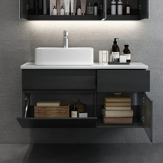 Room Modern Vanity Cabinets Set Bathroom Cabinet Bathroom Washbasin Cabinet