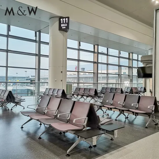M&W Popular Metal Airport Seating Waiting Chair