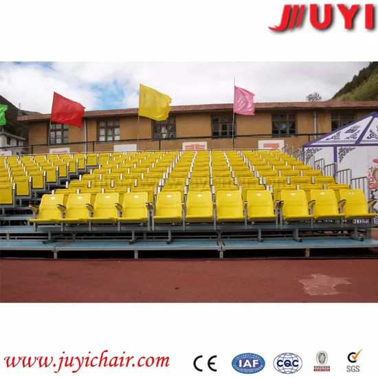 Jy-716 Factory Price Outdoor Bleacher Metal Grandstand Temporary Grand Grandstand Outdoor Demountable Scaffolding Bleacher, Metal Tribune for Beach Games