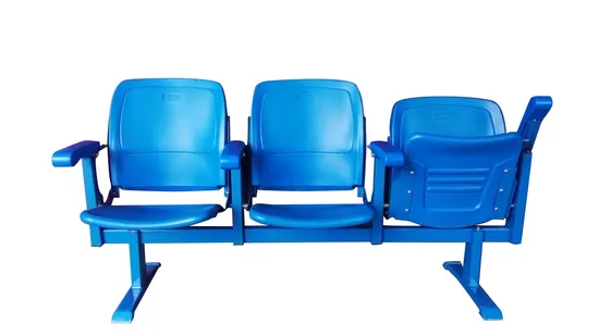 Stadium Tip up Plastic Folding Soccer Public Area Factory Price HDPE Outdoor Sport Indoor Chairs Seating Seats Basketball Tennis Volleyball Football Center Seat