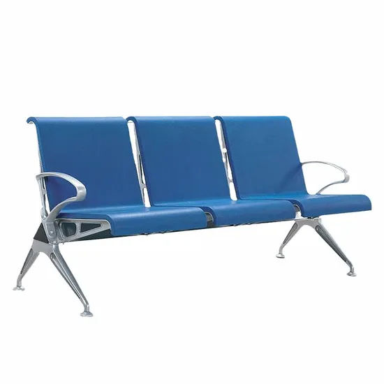 Barber Shop 3 Seater Waiting Chair Airport Chairs