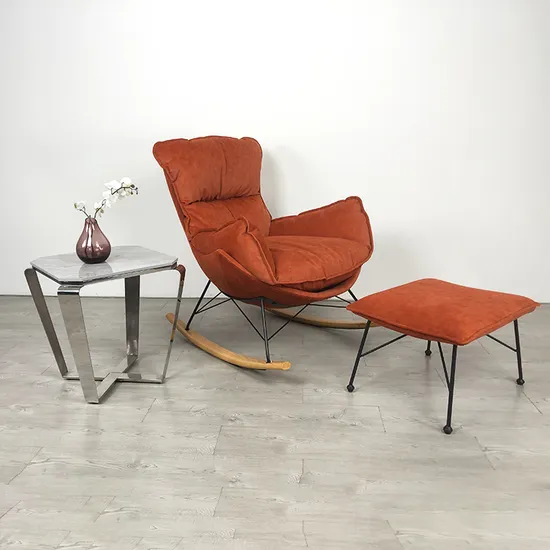 Simple Design Hot Sale Home Furniture Rocking Leisure Sofa Chair