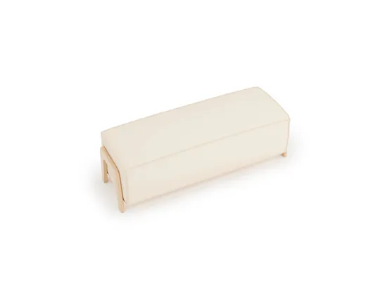 Modern Indoor Velvet Stool Bed End Bench Seat Design Customized Boucle Fabric Long Ottoman Bench