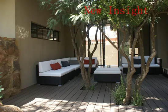 140*22mm Wood Plastic Composite Outdoor Decking