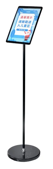 A4 Table Signs Menu Signs Menu Holders Floor Sign Stand