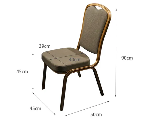 Wholesale High-Quality Aluminium Banquet Chairs for Hotel Restaurant Party Event