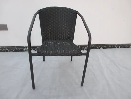 Brief Style Rattan Wikcer Leisure Garden Patio Restaurant Event Chairs