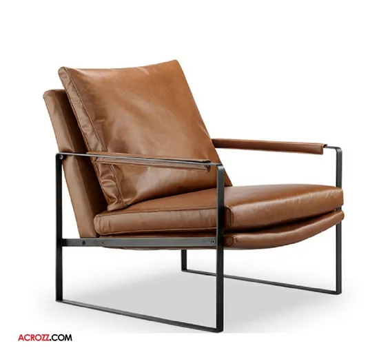 Hotel Cafe Pub Restaurant Chrome Metal Steel Lounge Casual Chair