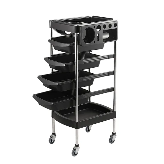 5-Layer Rolling Trolley for SPA and Beauty Maintenance