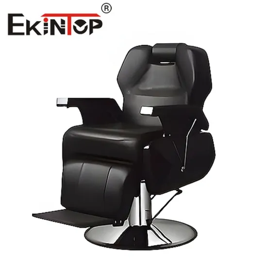 Ekintop Professional Comfortable Barber Shop Swivel Retro Black Barber Chair