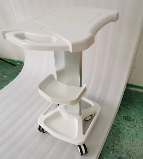 Salon Use Beauty Trolley Stand Rolling Movable Cart for Beauty Machine