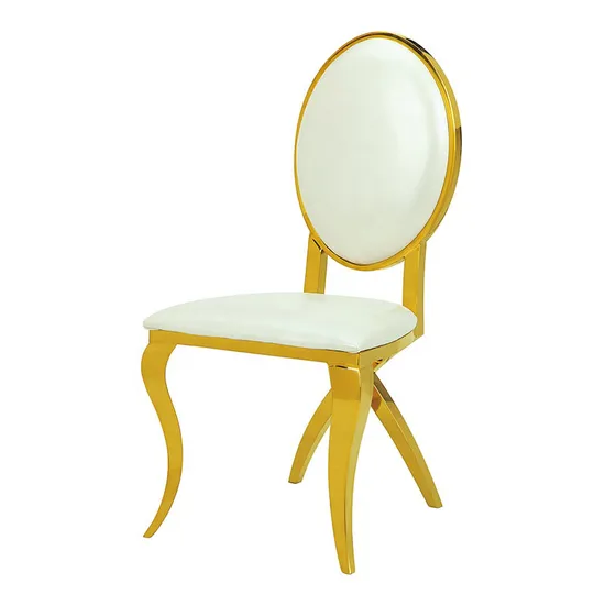 Fashion Design Luxury Chinese Dining Room Restaurant Velvet Fabric Metal Iron Golden Stainless Steel Dining Chair