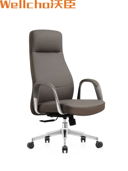 Executive Boss High Back PU Leather Swivel Adjustable Furniture Office Chair