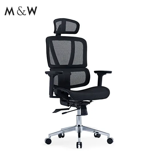 M&W Factory Wholesale Modern Ergonomic Fashionable High Back Mesh Office Chair