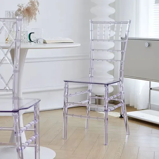 Plastic or PE Golden Wedding Hotel Events Wedding Chair for Outdoor
