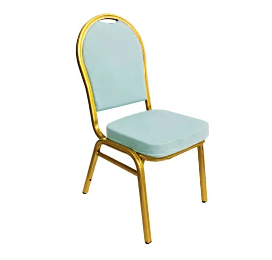 Comfortable Metal Church Party Leg Custom Design Hotel Banquet Chair