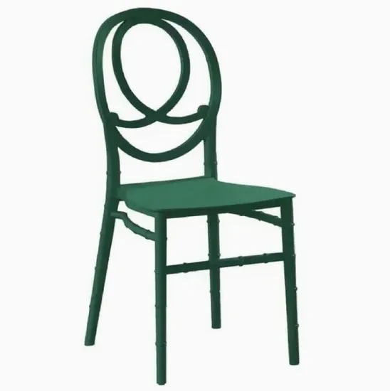 Outdoor Use White Plastic Wedding Banquet Event Rental Chair