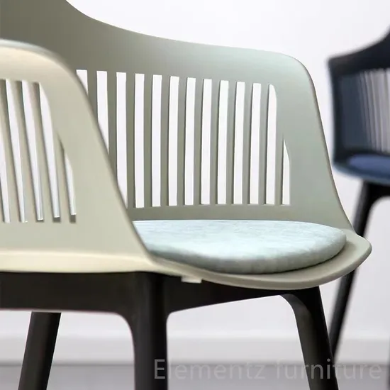 Simple Modern Thickened Plastic Chair Home Milk Tea Shop Backrest Chair