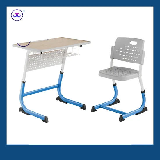 Versatile Modern Classroom Single Student School Desk and Chair Classroom School Furniture School Chair Primary School Furniture Set