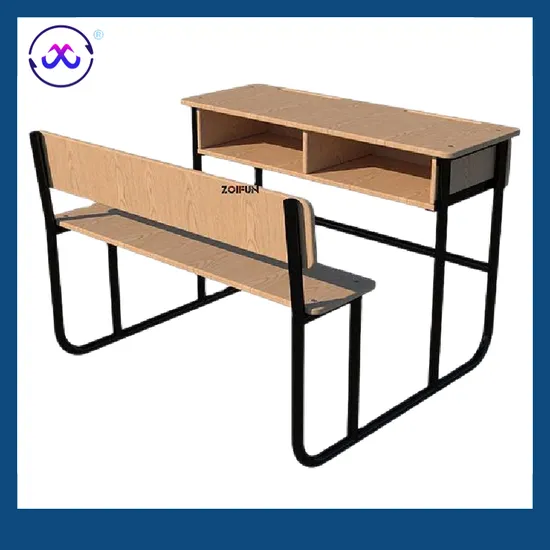 School Student Desks Education Student Study Middle Primary School Classroom Furniture for Project Bidding