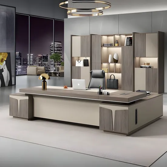 Supply L Shaped Executive Desk Office Table Mesa Despacho Ejecutivo