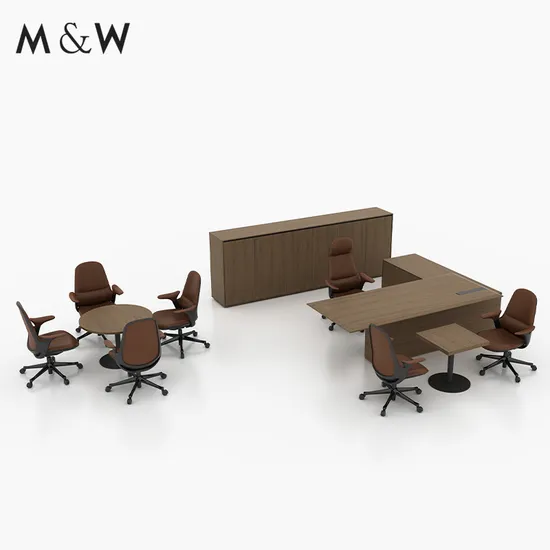 M&W Factory Manufacturer Office Table Executive Desk Furniture Modern CEO Luxury Standard Executive Table
