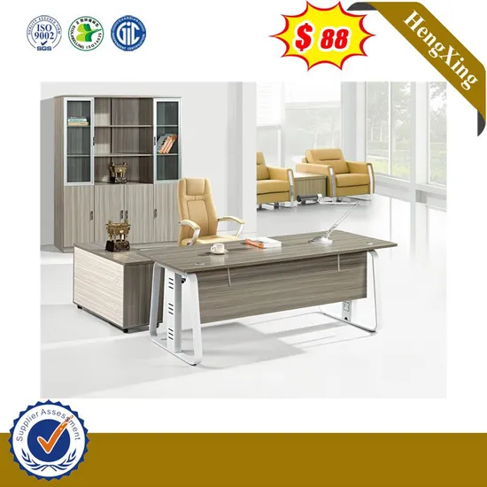Modern L Shape Wooden School Office Executive Laptop Standing Desk