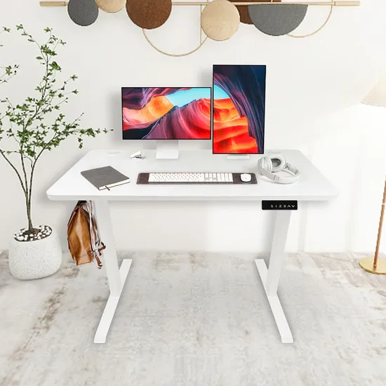 High Aesthetic Single Motor Office Women′s Standing Table Sm-LC-D450-C02-5