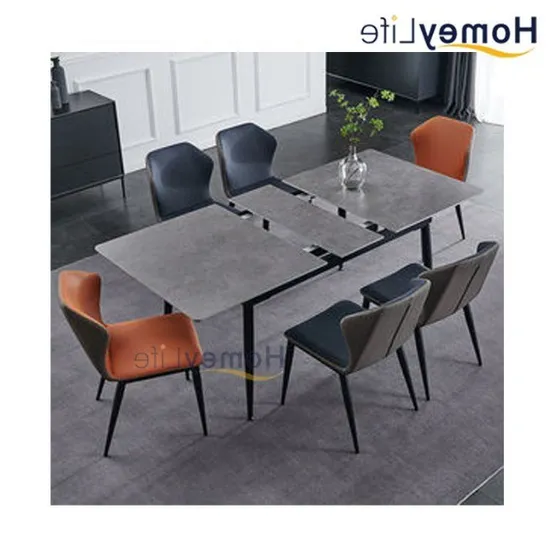 Dining Table Sintered Stone Top Dining Set Modern Simple