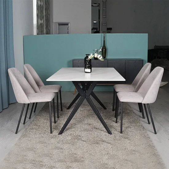 Excellent Quality Home Furniture Nordic Ceramic Dining Table Luxury Modern