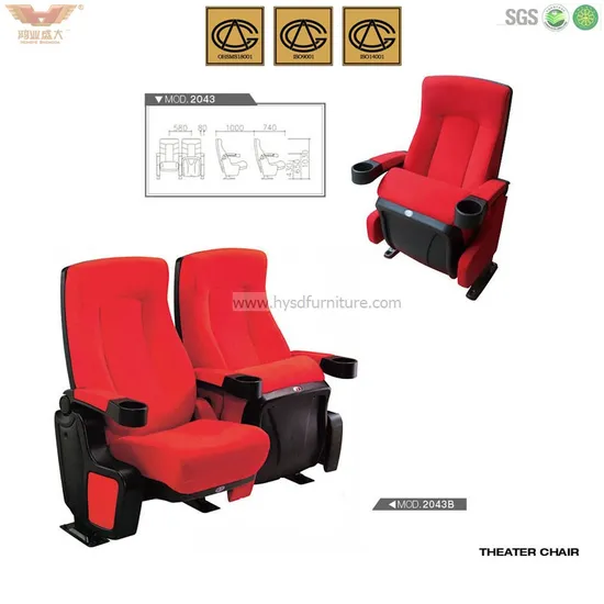 Modern Furniture Public Auditorium Chair (HY-9000)