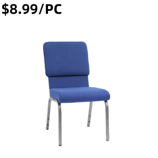 Modern Plastic High Quality Hotel Indoor Wedding Banquet Church Chair