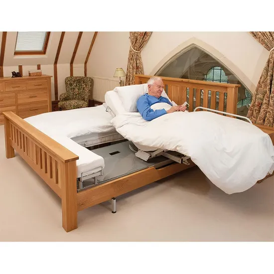 Medical Furniture Manufacturer Design Adjustable Medicare Hospital Bed Home Made in China