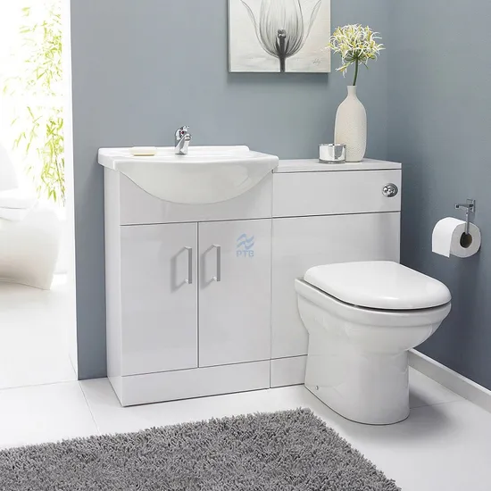 Bathroom Vanity Cabinets Double Doors Ceramic Sink Bathroom Cabinet Bathroom Furniture Set