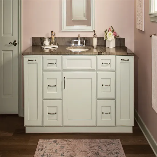 Cbmmart Modern Bathroom Wall Mounted Drawers Slate Cabinet Vanity with Sink