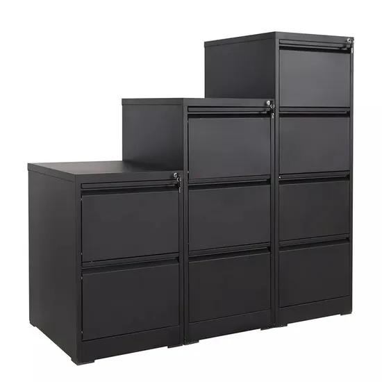 Custom Steel Drawer Storage Office Filing Cabinet with 4 Drawers and Rail