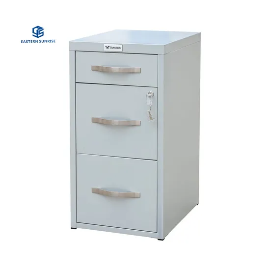 Silver Line Lowboy Pedestal Unit Metal Cabinet for Bedroom, Office