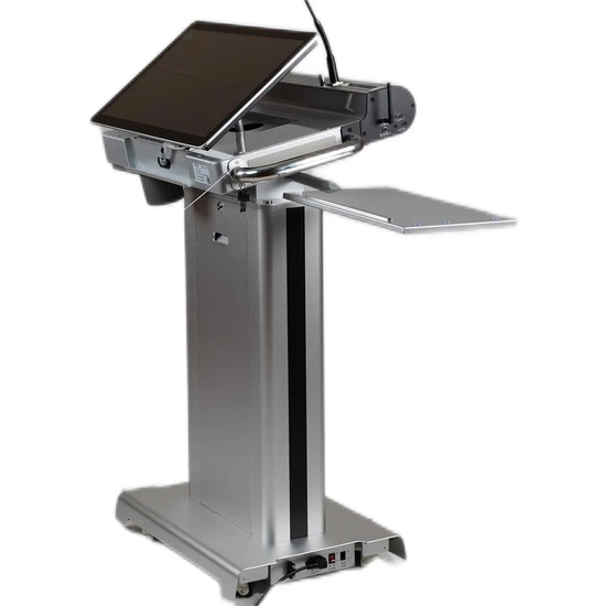 Conference Hall Height Adjustable Digital Podium /School Furniture
