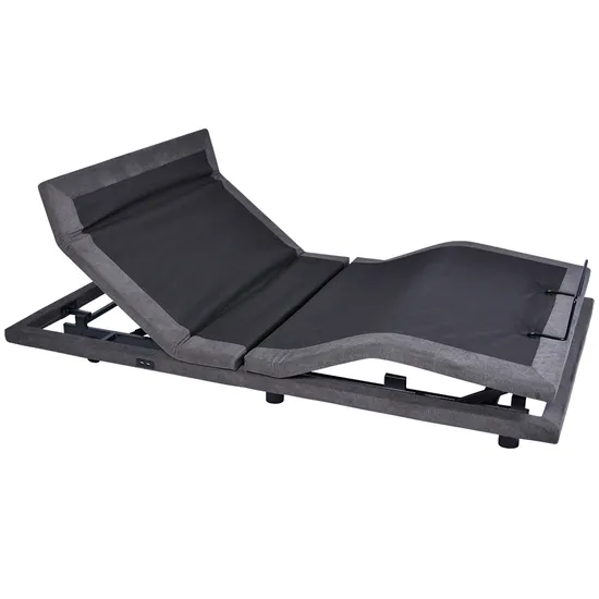 Adjustable Bed Frame Electric Adjustable Bed Remote Control King Size Smart Adjustable Bed Base