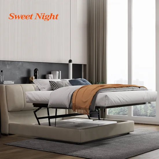 High Quality Modern Upholstered with Storage Bed