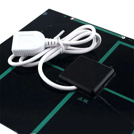 Small Solar Charger 3.5W 6V Small Solar Panel with USB for Fan Toy Mobile Solar Energy Charger