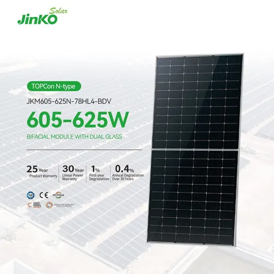 A Grade Jinko 590W 620W 625W 660W N Type Bifacial Soalr Panel