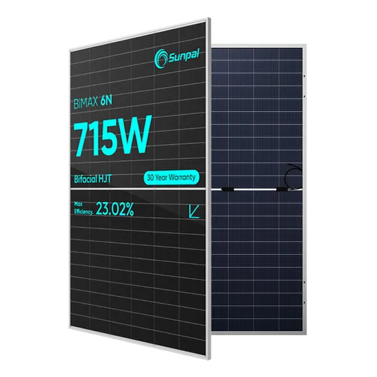 Sunpal Hjt N Type Solar Panel 700W 710W 715W Bifacial Solar Plates China Manufacturer