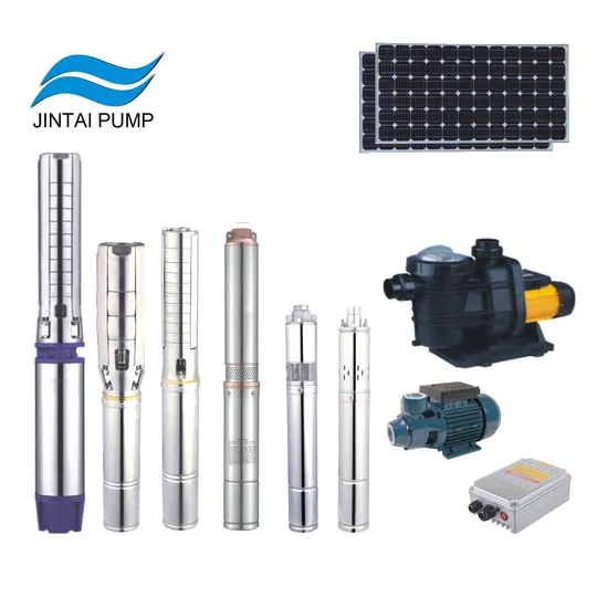 Solar Powered Borehole or Deep Well Irrigation Water Pump for Agriculture