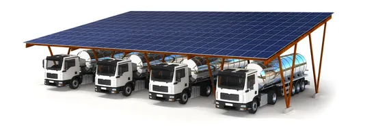 Aluminum Solar Panel Carport Mounting PV System Carport Mounting Solar