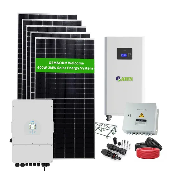 15kw Solar Panel System with Lithium LiFePO4 Battery and Deye Hybrid Inverter