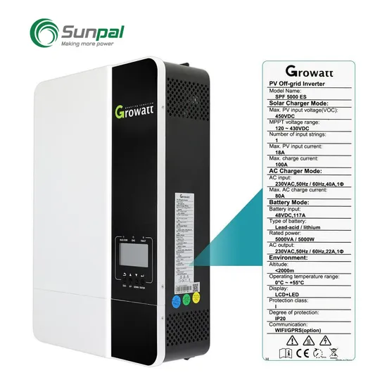 Growatt off Grid Solar Inverter 48V 5kw 4.5kw 5000W SPF 5000es Hibrid Solar Inverter EU Stock