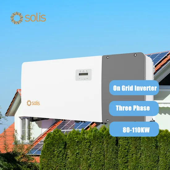 Solis Inverter 220V/380V Three-Phase Solar Inverters 80kw 100kw on Grid Solar Inverter