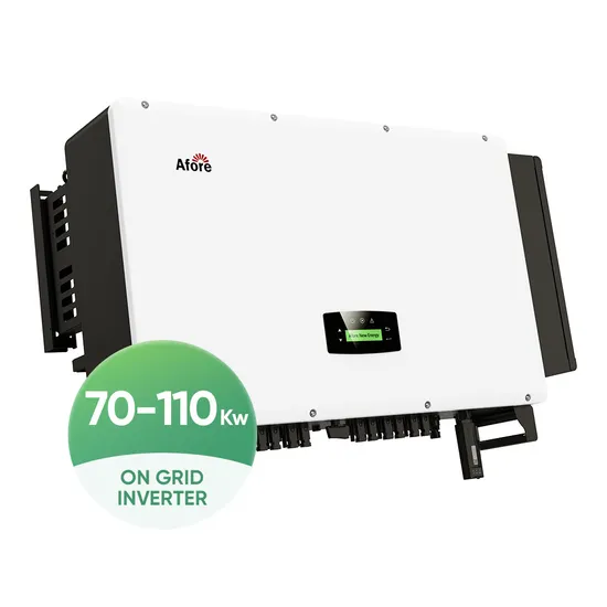 Afore On Grid Solar Inverter 80Kw 100Kw 110Kw 3 Phase Pure Sine Wave String Inverter
